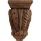Ekena Millwork 2 1/4"W x 2 1/4"D x 4 1/4"H Extra Small Acanthus Wood Corbel, Mahogany CORW02X02X04ACGM - alternate 2
